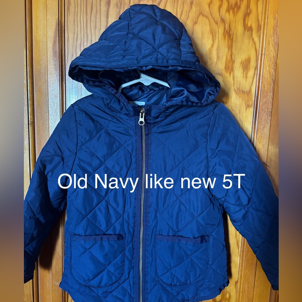 Old Navy Kids Blue Quilted Jacket